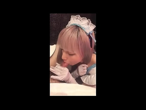 ❤️ Јапански идол [маиука], костим француске собарице, први део, пушење и дркање са лосионом ❤ Анални порно на sr.porno-negrov.ru ❤